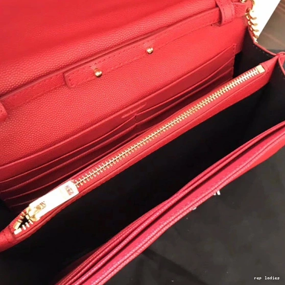 Repzbay REP YSL CHAIN WALLET MATELASSÉ CASSANDRE 0728